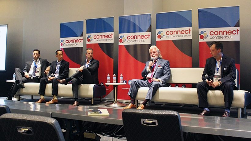 Photo of Paul Yazbeck in Connect Conferences panel