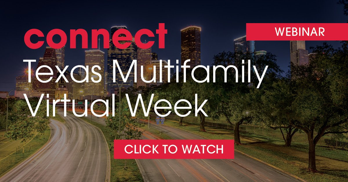 Invitation to Connect Texas Multifamily Virtual Week